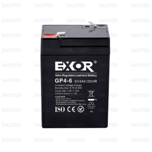 BATERÍA EXOR 6V 4AH