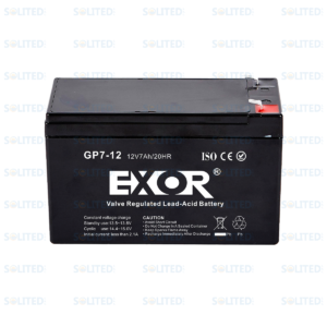 BATERÍA EXOR 12V 7AH