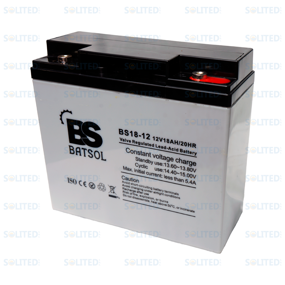 Bateria BATSOL 12V 18AH AGM