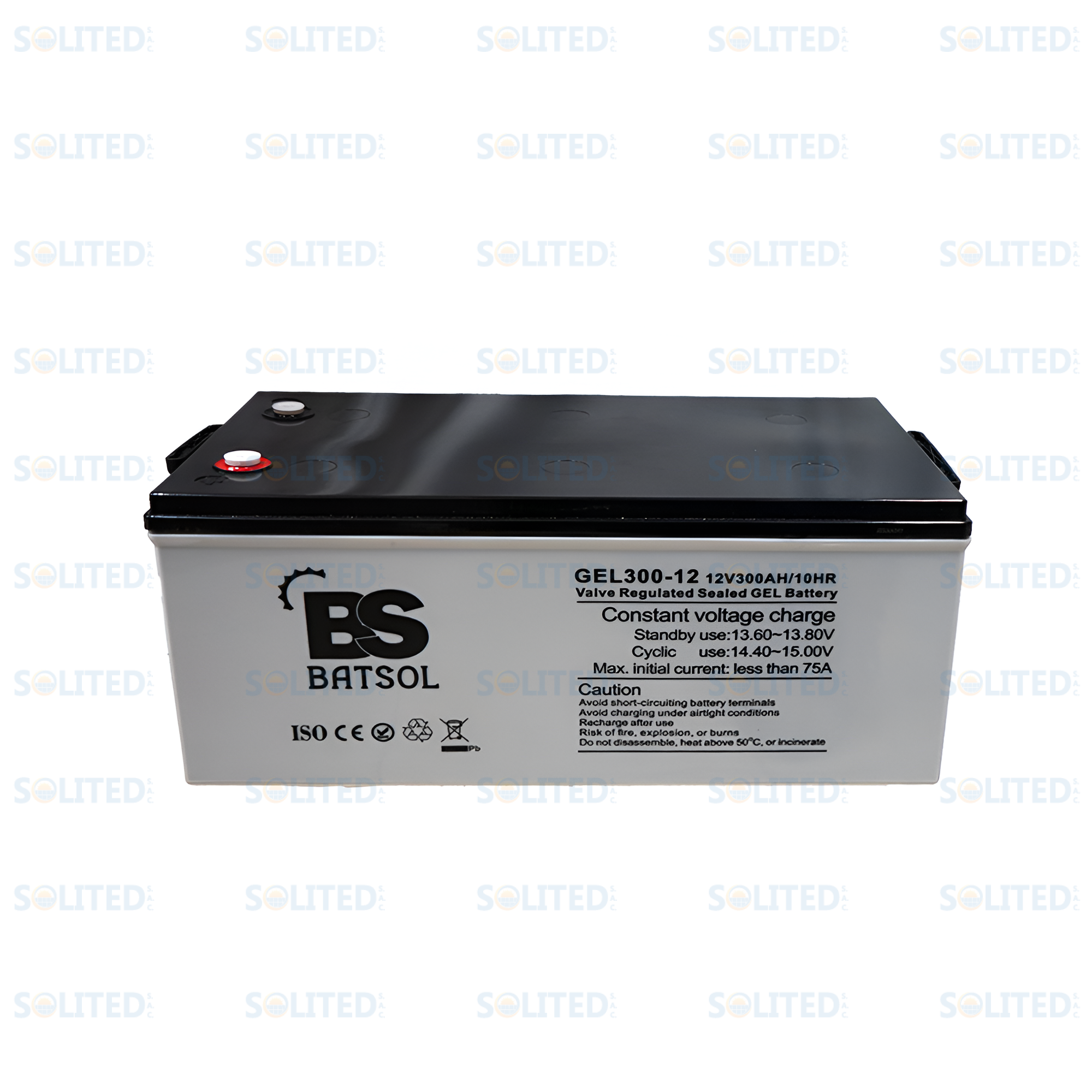 Bateria BATSOL 12V 300AH GEL