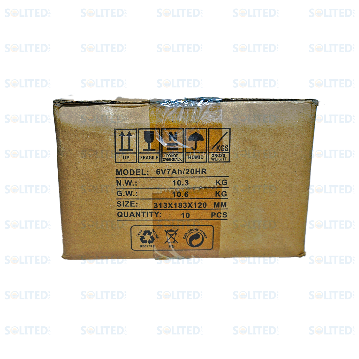 BATERÍA EXOR 6V 7AH - Imagen 3