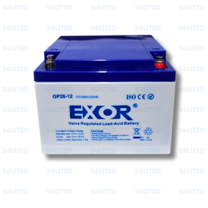 BATERÍA EXOR 12V 26AH