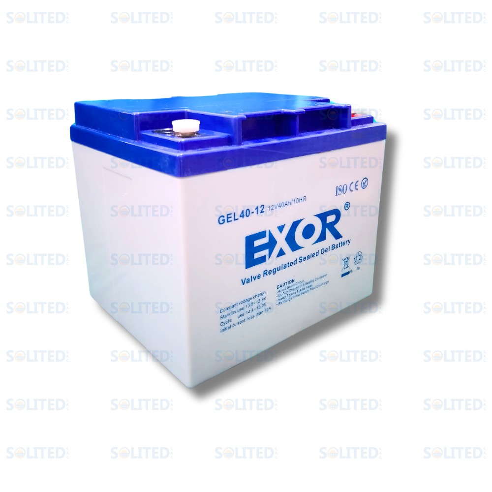 BATERÍA EXOR 12V 40AH