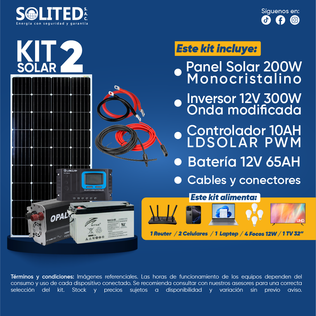 KIT SOLAR 2