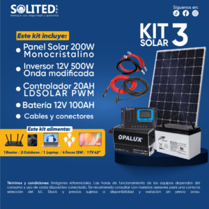 KIT SOLAR 3