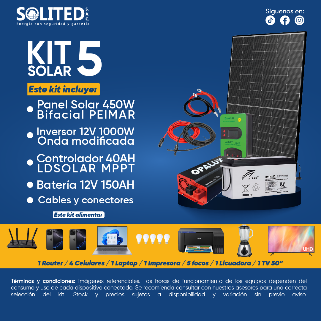 KIT SOLAR 5