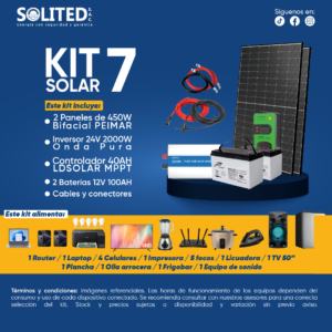 KIT SOLAR 7