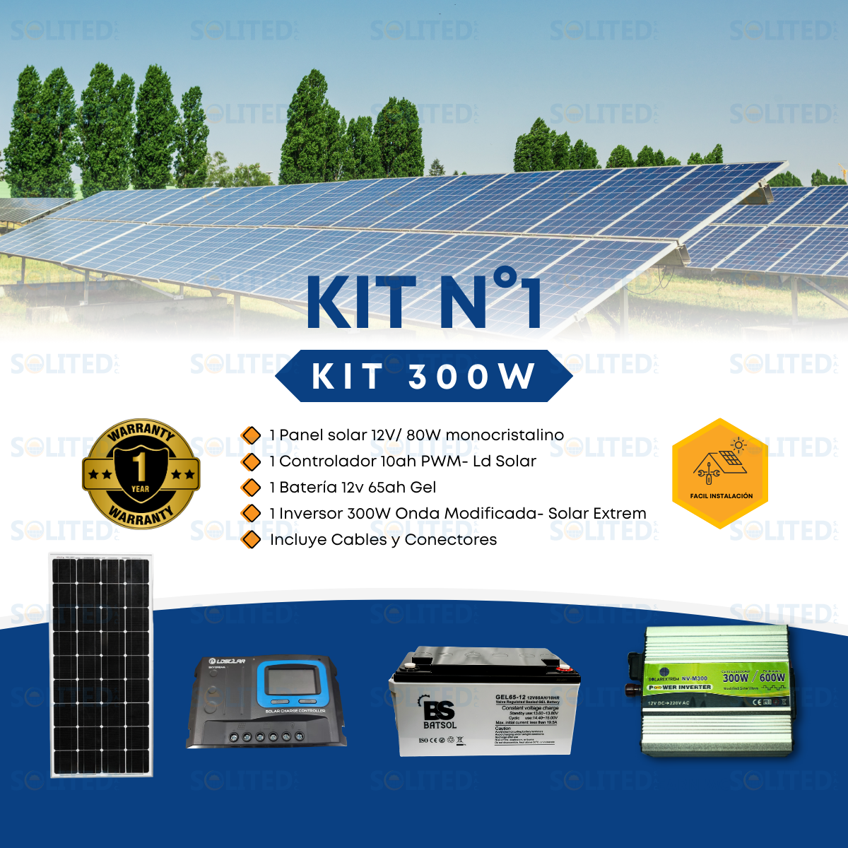 KIT N°1 300W