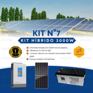 KIT N°7 HÍBRIDO 3000W