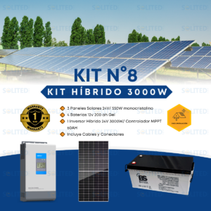 KIT N°8 HÍBRIDO 3000W